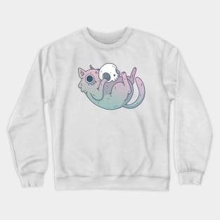death cat Crewneck Sweatshirt
